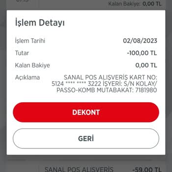 N Kolay Karta Para Yükledim Ama Sistemde Görünmüyor