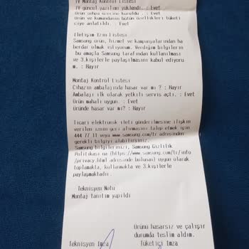 Samsung TV LED Karması