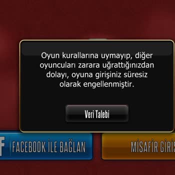 Okeyplus.com Süresiz Engellendiniz Kaldırılmasını Talep Ediyorum