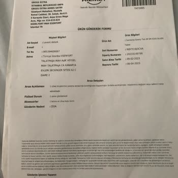 Samsung Telefon Samsung Ve Teknosa Tablet Mağduriyeti