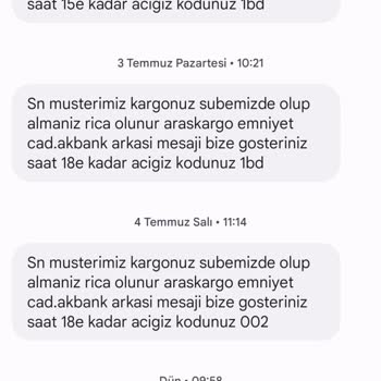 Aras Kargo Gönderi Dağıtıma Çıkarılmadan Adrese Gelindi Deniyor