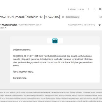A101 Ve Dinçer Lojistik İle Yaşadığım Sorunlar