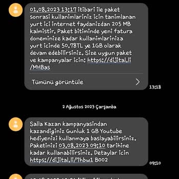 Turkcell Hediye İnternet Yerine Kendi Paketimden Harcıyor