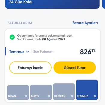Turkcell Faturasıyla İlgili Sorun