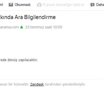 Pazarama.com Para İadesinin Yapılmaması.