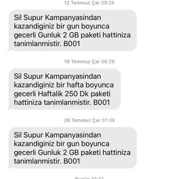 Pttcell Sil Süpür Uygulaması