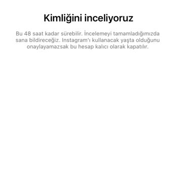 Instagram Yanlış Doğum Tarihinden Kapandı Açılmıyor
