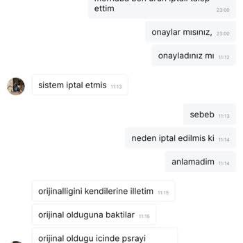 Gardrops Sahte Olan Ürün İçin Ürün İptali Yapmıyor