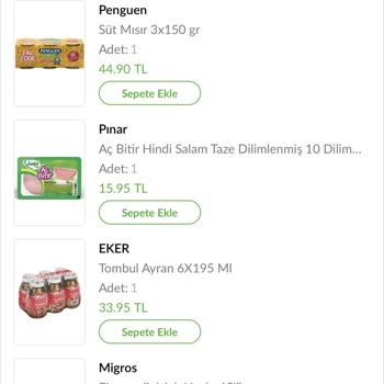 Migros İnan Bozuk Pastırma