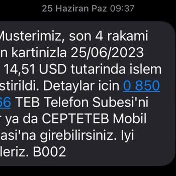 Quay Para İadesi Yapılmadı