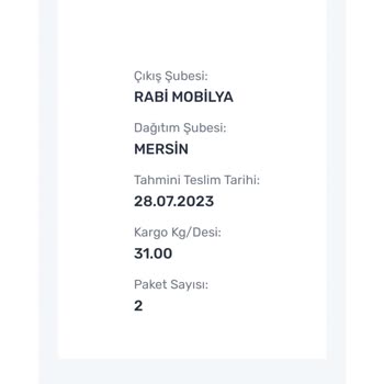 Horoz Lojistik Tarafından Bir Türlü Teslim Edilemeyen Kargo