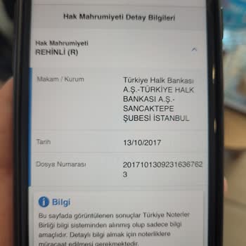 Halkbank Araç Üzerinde Rehin Kaldırma İşlemi
