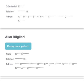 Evidea - Ürün Teslim Edilmeme