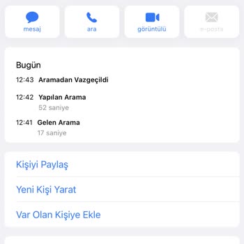 0850 520 26 89 Numaralı Hat Tarafından Arandım