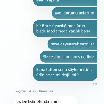 Amazon Ürünü Kaybetmiş Temsilciler Yalan Konuşuyor