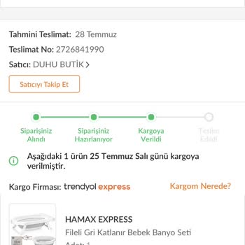 Trendyol Parama El Koydu