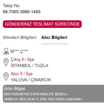 Migros Sevk Tarihi Geç Kalan Ç. Makinesi