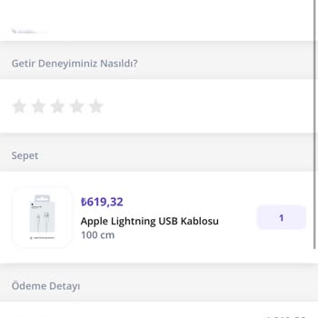 Getir Geri İade Alımı