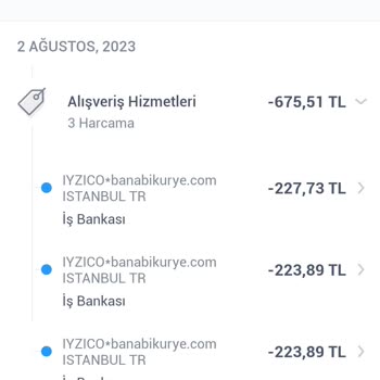 Banabikurye Uygulamasında Ödeme Sorunu