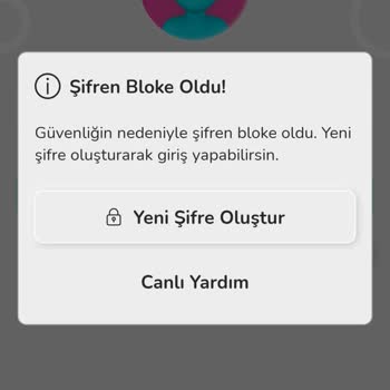 Nays Durup Dururken Şifremi Bloke Ediyor. Güvenlik