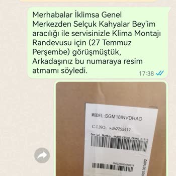 Klima Montajım İptal Edildi, İklimsa Çözüm Üretmiyor.