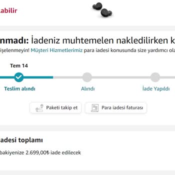 Amazon Ürün İade Süreci