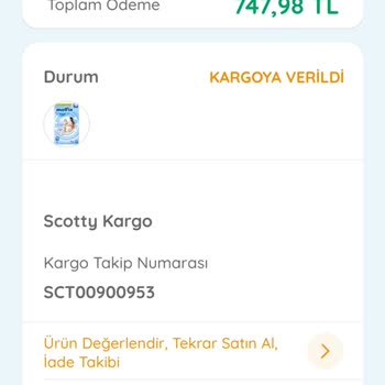Ebebek Eksik Ürün Gönderimi