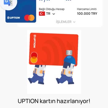UPTION Kart 40 Gündür Bir Kart Başvurusunda Bulundum Ama Kartım Hala Gelmedi