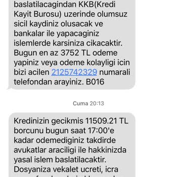 Enpara 20:06 Da Mesaj Atıp Bugün 17:00 De Öde İcraya Vereceğim Diyor