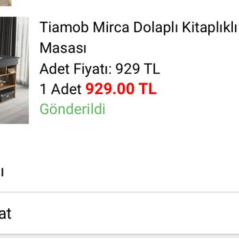 Tiamob'dan Aldığım Ürünün 1 Aydır Ulaşmaması