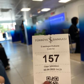 Esertepe İş Bankası Şubesi Bekleme Sorunu