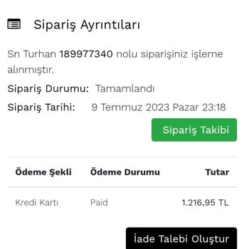 Kumtel Davlumbaz Bozuk Çıktı