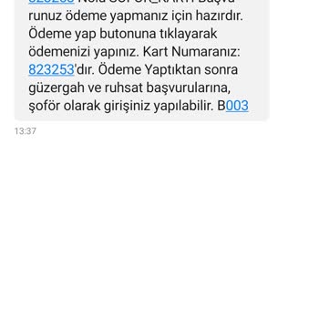 İBB - İstanbul Büyükşehir Belediyesi Şoför Kartı Kart Bedeli Ödeme