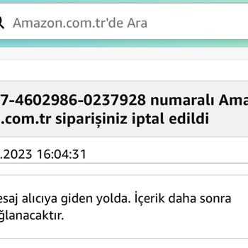 Amazon'un Siparişi Haber Vermeksizin İptal Etmesi Ve Fiyatı Artırması
