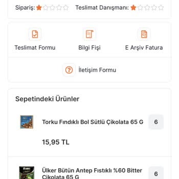 Migros Sanal Market Çikolata Kampanyası