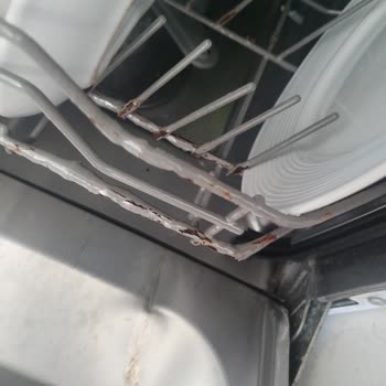 Franke Bulaşık Makinesi Sepeti Paslandı