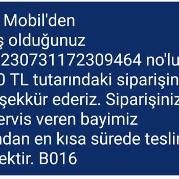 Aygaz Mobil'den Satın Aldığım Tüp Teslim Edilmedi