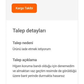Hepsiburada İade Sorunu Yaşamaktayım.