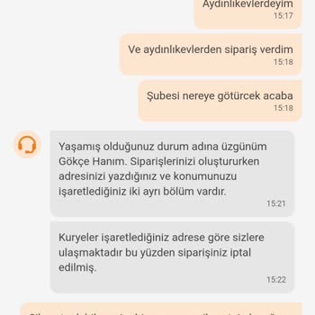 Yaprak Dönercisi Siparişim Gelmemesine Rağmen Para İadesi De Verilmedi