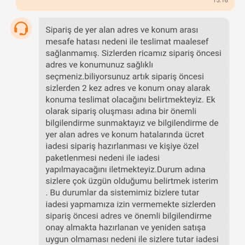 Yaprak Dönercisi Siparişim Gelmemesine Rağmen Para İadesi De Verilmedi