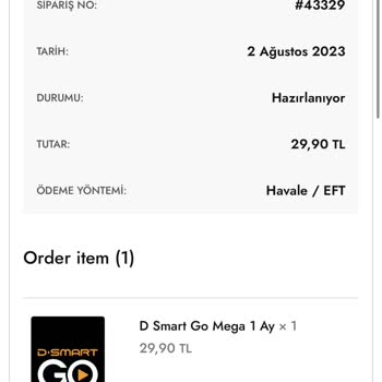 Turdigital Satın Alınan Ürünleri Göndermiyorlar!