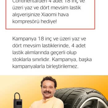 Continental Hediye Ürünü Vermedi!