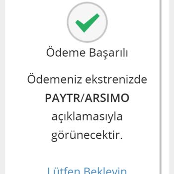 Arsimo Satıcı Firma Tarafından Gönderilmeyen Ürünler