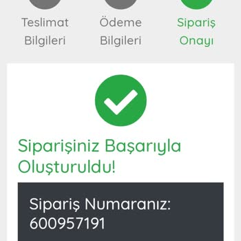 Arsimo Satıcı Firma Tarafından Gönderilmeyen Ürünler