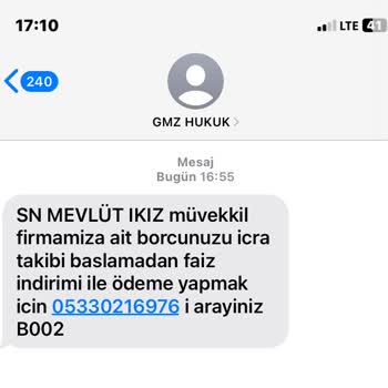 Gmz Hukuk İcra Takip Problemi