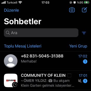 WhatsApp Şüpheli Mesaj