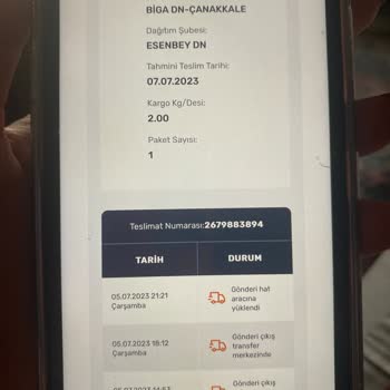 Trendyol Alışveriş Ürünüm Kayıp