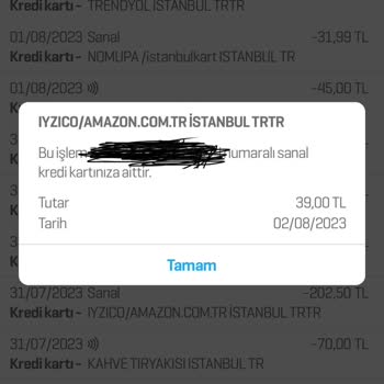 Amazon Prime İzinsiz Ücret Çekimi