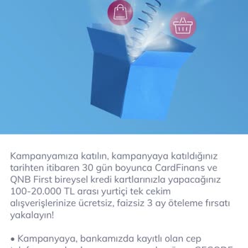 QNB Finansbank Taksit Ve Öteleme Yapmada Sorun Yaşıyorum