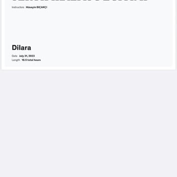 Udemy Sertifika Hatası Hiçbir Kurum Kabul Etmiyor